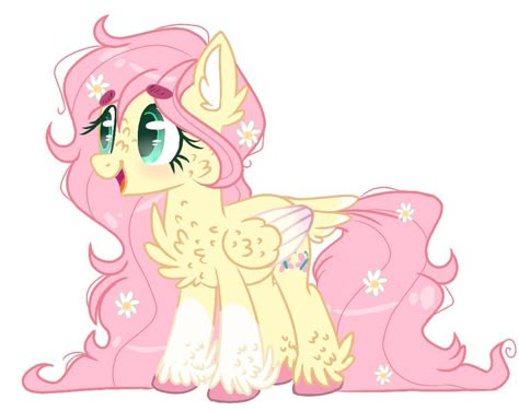 Mlp Fan Art Fluttershy, Mlp Redesigns Fluttershy, Mlp Redesigns Twilight, My Little Pony Redesign, Fluttershy Pony, Mlp Redesigns, Fluttershy Mlp, My Little Pony Poster, Mlp Ocs