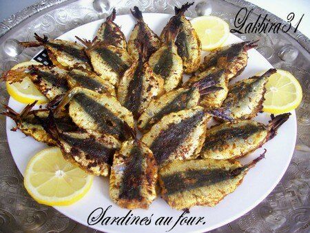 Sardines au four. - Toute la cuisine que j'aime Moroccan Food, Fish Recipes, Indian Food Recipes, Pesto, French Toast, Seafood, Grilling, Meat, Fish