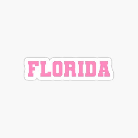 Florida Stickers, Summer Pictures, Cool Stickers, Aesthetic Stickers, Vision Board, Florida, For Sale, Quick Saves