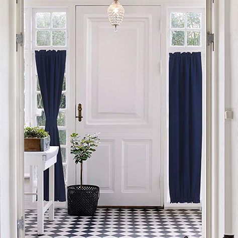 Pocket French Doors, French Door Curtain, Glass Door Curtains, Sliding Glass Door Curtains, Patio Door Curtains, French Door Curtains, Curtain For Door Window, Curtain Room, Curtains Window