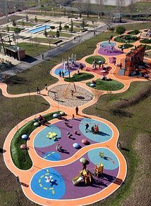 Partners Children's Play Area, Playgrounds Architecture, Playground Landscaping, Landscape Architecture Plan, Urban Playground, Creative Playground, Kindergarten Design, Public Space Design, Urban Landscape Design