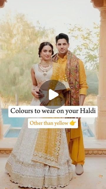 Jashnn.in | Wedding Planning & Decor | Colours to wear on your Haldi. Other than yellow 👉

#wedding #weddingphotography #weddinginspiration #weddingplanning #haldi | Instagram Yellow Saree For Haldi, Haldi Ceremony Outfit For Bride, Haldi Wear, Haldi Ceremony Outfit, Haldi Decor, Wedding Planning Decor, Theme Dress, Wedding Sarees, Haldi Ceremony