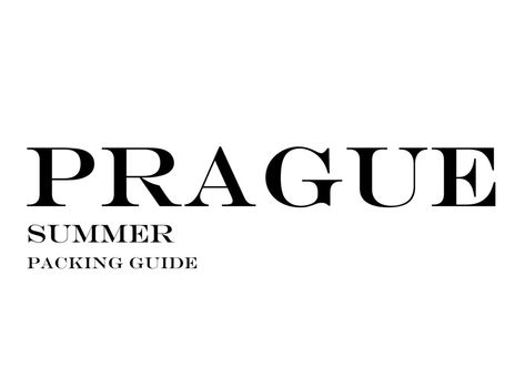 What you should be wearing to Prague this summer. We found the perfect pieces to pack for your travels to Prague this summer. PRAGUE Packing Guide | What to Wear to PRAGUE this Summer | Outfits for Travel #travel #fashion #packingguide #summer #prague Prague Czech Republic Outfit, Prague Fall, Capsule Travel Wardrobe, Winter Travel Wardrobe, Prague Winter, Fall Packing, Pack For A Trip, Fall Travel Outfit, Summer Packing