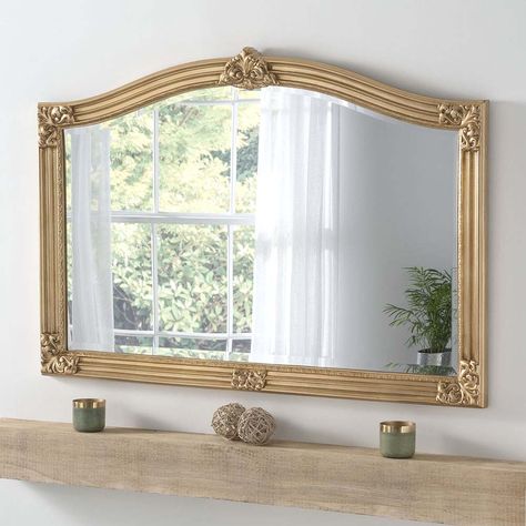 Prep Room, Victorian House Interiors, Room Mirrors, Gold Mirrors, Accent Mirror Wall, Mantle Mirror, Formal Lounge, Beveled Edge Mirror, Overmantle Mirror