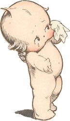 Aesthetic Pink Coquette, Kewpie Art, Cute Shuffles, Cherub Baby, Sony Angel, Baby Sketch, Cherub Tattoo, Doll Drawing, Piercings Ideas