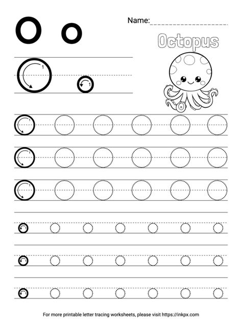 Letter O Worksheets Kindergarten, Letter O Tracing Worksheets, O Tracing Worksheet, Handwriting Paper Kindergarten, Kindergarten Writing Paper, Line Tracing Worksheets, Smart Goals Template, Tracing Worksheets Free, Shape Tracing Worksheets