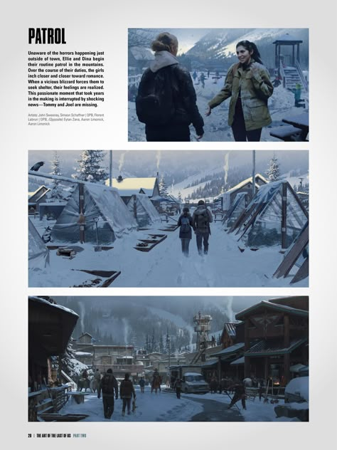 Libro The Art of the Last of Us Part II Tlou Art Book, The Last Of Us Concept Art, The Last Of Us Jackson, Tlou Concept Art, Tlou Concept, Last Of Us Concept Art, Zombie Pose, Tlou Art, Apocalypse Landscape