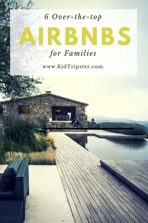 6 Over-the-top Airbnbs for families. #airbnb #beautifulplacestostay #rentals #bestairbnbs #familyvacation #familytrip #internationaltravel #travelingwithkids #travelwithkids #travelingwithteens #travelwithteens #kids #teens #family #familytravel #travel #traveltips #aroundtheworldtrip Best Airbnb, Over The Top, International Travel, Travel With Kids, Travel Around The World, Family Vacation, Family Travel, Travel Tips