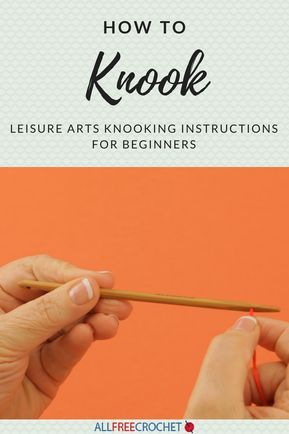 Knooking Tutorial How To Make, Knooking Patterns Free Projects, Knitting With Crochet Hook, Knooking Tutorial Videos, Knooking Patterns Free, Knooking Patterns, Knook Patterns, Knooking Tutorial, Knit Basics