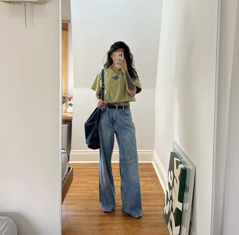 Neue Outfits, Mode Inspo, Inspiration Mode, Oversized T Shirt, Looks Style, Mode Inspiration, Outfits Casuales, Cute Casual Outfits, Summer Outfit