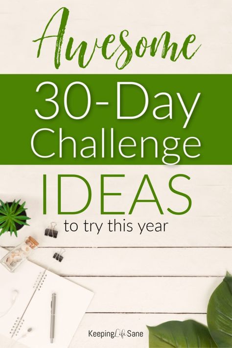 30 Day Challenge List, Family Challenge, Wellness Challenge, Challenge Ideas, Monthly Challenge, Get Back On Track, Day Challenge, Lose 50 Pounds, Challenge Me