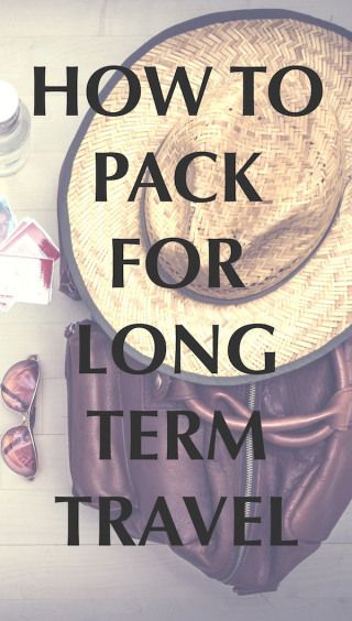 How to Pack for Long Term Travel My Backpack, Packing Guide, Long Term Travel, Easy Travel, Packing Tips For Travel, Time Period, Travel Hacks, Travel Light, Travel Packing