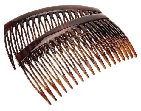 PRICES MAY VARY. Pair of side combs offer a classic, elegant look Compatible with most hair types Made of durable cellulose acetate Made in France Available in multiple colors Add a chic touch to your hairstyle with France Luxe 18-Tooth French Side Combs. Made of luxurious cellulose acetate, this pair of side combs sweeps back your strands and holds them securely in place for effortlessly elegant style. Each hair comb is meticulously crafted in France. Available in a variety of bright and neutra French Hair Comb, Decorative Hair Combs, Side Comb, Matching Pairs, French Hair, Cellulose Acetate, Hair Combs, Hair Colorist, Classic Elegant