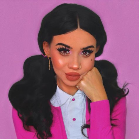 ♥ snitchery ♥ on Instagram: “📚 PENNY PROUD 💕 - omg HI HELLO to the 20k of u who’ve found my account in the past two days!!!! WILD! Bonkers!! whether ur a newbie or a…” Astroworld Concert, Astrid Cosplay, Penny Proud, Creepy Halloween Makeup, Cute Halloween Makeup, Halloween Coustumes, Rainbow Makeup, Halloween Costumes Makeup, Fx Makeup