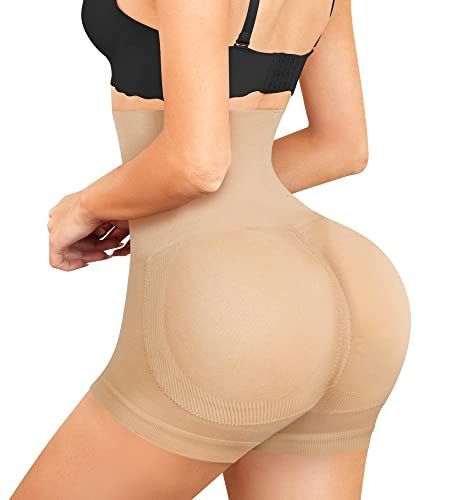 Nebility Butt Lifter Padded Shapewear High Waist Hip Enhancer Pads Shorts Women Seamless Underwear Tummy Control Panty Padded Shorts, Shorts Women, Body Shaper, Body Shapers, Shapewear, High Waist, High Waisted, Womens Shorts