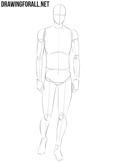 Male Body Drawing, Drawing Anime Bodies, Body Outline, How To Draw Anime, Anime Body, Body Template, Body Tutorial, How To Draw Steps, Anatomy Tutorial