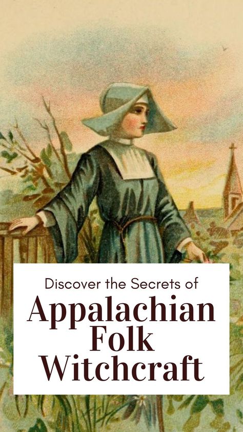 Journey into the heart of the mountains with our guide to Appalachian Folk Witchcraft. 🌲🔮 Uncover the rich traditions, spells, and practices rooted in this unique form of witchcraft. Learn how Appalachian witches blend herbalism, folklore, and spiritual wisdom in their craft. Ideal for anyone fascinated by folk magic and cultural heritage. Begin your magical mountain journey - Click to explore! #FolkWitchcraft #AppalachianMagic Appalachian Granny Witches, Appalachia Folk Magic, Southern Folk Magic, Granny Witch Appalachian, Appalachia Witchcraft, Appalachian Granny Witchcraft, Granny Magic Appalachian, Appalachian Mythology, Mountain Witchcraft