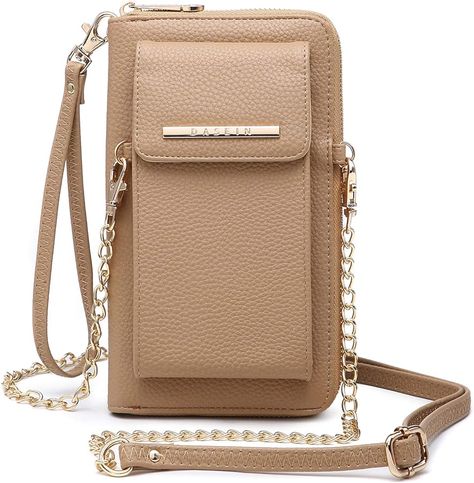 Dasein Crossbody Bag Phone Purse Handbag for Women Shoulder Bag Credit Card Wristlet Wallet with Multi Pockets: Handbags: Amazon.com Crossbody Phone Purse, Travel Crossbody, Purse Organizer, Pouch Organizer, Credit Card Wallet, Phone Purse, Wristlet Clutch, Phone Pouch, Crossbody Wallet