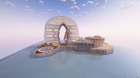 Hot Spring Resort, Spring Resort, Hot Spring, Resort Spa, Hot Springs, Minecraft, Spa, Lake, China