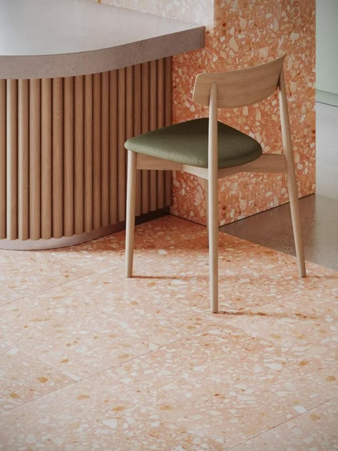 Pink Pampas - Floor, Covering in terrazzo graniglia - Mipa Design Pink Terrazzo Floor, Terrazzo Pink, Coloured Marble, Pink Pampas, Pink Terrazzo, Terrazzo Marble, Terrazzo Floor, Pink Floor, Terrazzo Tiles