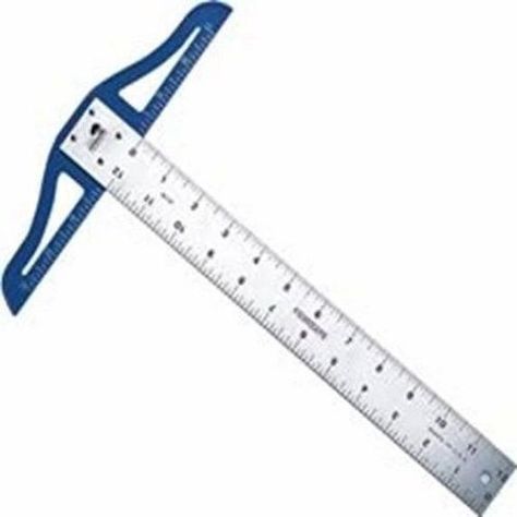 Fairgate 15" Aluminum T-Square 63-115 Ruler, Made In USA Sofa Frame Construction, T Square, Sewing Machine Needles, Industrial Sewing Machine, Industrial Sewing, Embroidery Scissors, Large Ring, Ruler, Made In Usa