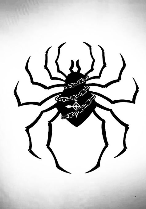 Small To Medium Tattoos Men, Hxh Tattoos Spider, Hunter X Hunter Spider Tattoo, Kurapika Chains Tattoo, Majin Tattoo, Hunter X Hunter Spider, Hxh Spider Tattoo, Kurapika Tattoo, Hxh Tattoos