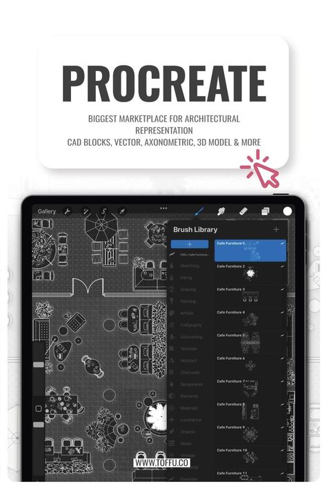 Create beautiful cafe furniture plans with these easy-to-follow illustrations. Perfect for your next design project! #procreate #illustration #cafe . #Architectural_Presentation #Furniture_Plan_View #Procreate_Outline #Sitting_Furniture Furniture Plan View, Procreate Outline, Sitting Furniture, Beautiful Cafe, Interior Design Portfolio Layout, Free Procreate Brushes, Rendered Floor Plan, Architectural Presentation, Procreate Illustration