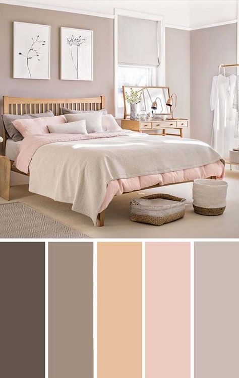 Bedroom Wall Colour Combination, Room Color Ideas Bedroom, Small Bedroom Colours, Beautiful Bed Designs, Beautiful Bedroom Colors, Room Color Combination, Wall Color Combination, Bedroom Color Combination, Bedroom Curtain