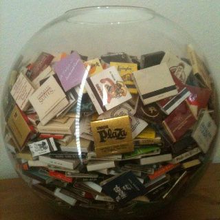 Matchbook Display, Organizing For A Move, Travel Room, Saving Memories, Post Grad Life, Travel Project, Travel Crafts, Travel Memorabilia, Matchbook Art