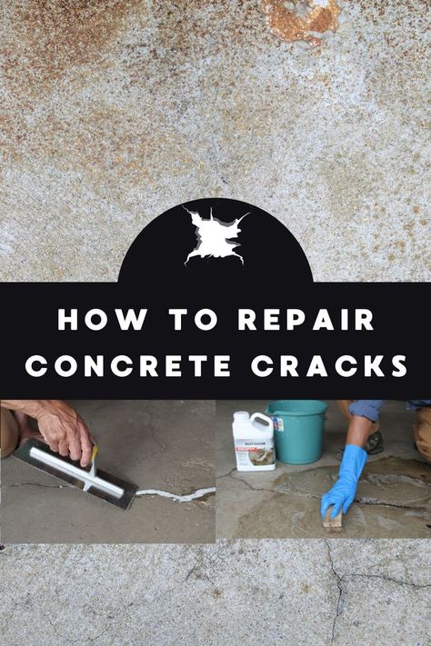 #DAPTipThursday 🛠😁 When cracks develop in concrete, they’re unsightly. And if you ignore them, they can become major problems that are time-consuming and expensive to fix. Here are two ways to repair cracks in driveways, garage floors, patios, sidewalks and other concrete surfaces. All you need are a few simple tools and the right patching materials. 👍 You can do it!! ⭐️⭐️ hit that subscribe button! 🤗🎥 #concrete #fixcracks #diy #homeimprovement #concretecracks #subscribe #youtubechannel Fix Cracked Concrete, Repair Concrete Driveway, Concrete Cracks, Cement Driveway, Repair Cracked Concrete, Concrete Patio Makeover, Small Cabin Plans, Garage Floors, Concrete Driveways