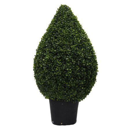 Faux Landscaping, Garden Remodel, Michigan Gardening, Diy Sheds, Shed Landscaping, Boxwood Plant, Front Yard Decor, Privacy Hedge, Artificial Plants Decor