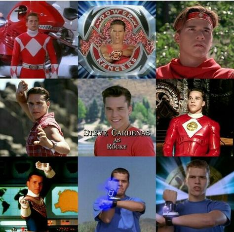 Steve Cardenas, Power Rangers 1995, Zeo Rangers, Super Megaforce, Picture References, Power Rangers Super Megaforce, All Power Rangers, Power Rangers Fan Art, Red Ranger