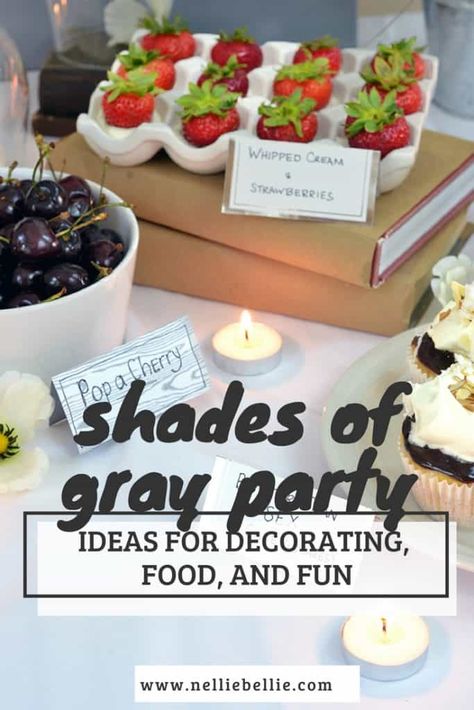 Looking for an adult party theme? Why not try hosting a 50 shades of grey party? We've got a ton of great 50 shades of grey party ideas for you. It's a ton of fun, and super simple to create the theme well. Lingere Party Ideas, 50 Shades Bachelorette Party, Ladies Night Party Themes, Lingere Party, Fifty Shades Party Ideas, Gray Party Decorations, Passion Party Ideas, Adult Game Night Party, 50 Shades Party