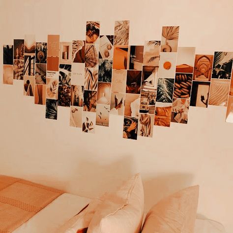 Photo Wall Collage Ideas Layout 4x6, Photo Collage Over Bed, Picture Wall Ideas Collage, Diy Photo Wall Bedroom, Photo Wall Collage 4x6, Photo Wall Collage Layout, Photo Wall Collage Bedroom Corner, Wall Collage Shape Ideas, Photo Wall Collage Bedroom Layout