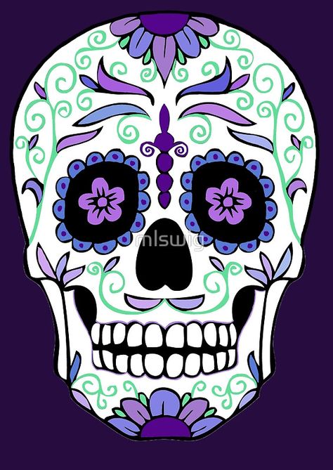 Available as T-Shirts & Hoodies, Men's Apparels, Stickers, iPhone Cases, Samsung Galaxy Cases, Home Decors, Tote Bags, Pouches, Cards, Leggings, Pencil Skirts, Scarves, iPad Cases, Laptop Skins, Drawstring Bags, Laptop Sleeves, and Stationeries Sugar Skull Art Painting, Sugar Skull Art Drawing, Sugar Skull Drawing, Sugar Skull Painting, Sugar Scull, Skull Rose Tattoos, Sugar Skull Artwork, Skull Coloring Pages, Sugar Skull Tattoos