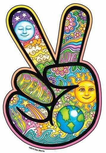 Peace Paz Hippie, Hippie Birthday, Peace Sign Art, Hippie Party, Hand Sticker, Birthday Pins, Birthday Memes, Birthday Pics, Hippie Peace