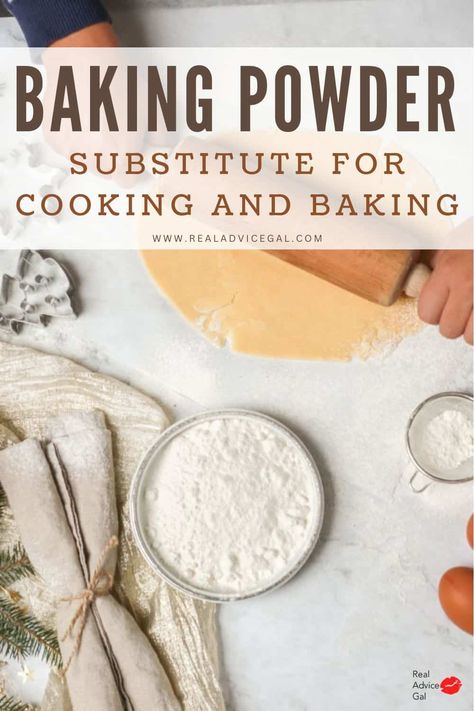 As a homemaker, you may have encountered a situation where you’re all set to bake your favorite recipe only to realize that you’re out of baking powder. Don’t fret! Baking powder is a common leavening agent used in baking … Read the rest The post Baking Powder Substitute appeared first on Real Advice Gal. Uses For Baking Powder, Make Baking Powder, Baking Powder Substitute, Real Advice, Simple Baking, Cooking Substitutions, Fridge Top, Thrifty Thursday, Baking Substitutes