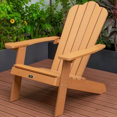 Painted Outdoor Furniture, Adirondack Chairs Patio, Wood Adirondack Chairs, Folding Adirondack Chairs, Plastic Adirondack Chairs, Lawn Furniture, Backyard Furniture, Plastic Wood, Classic Outdoor