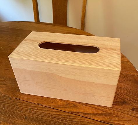 Wooden Tissue Box Covers, Tissue Box Covers Diy, Diy Tissue Box Holder, Diy Tissue Box Covers, Tissue Box Diy, Wooden Tissue Holder, Box Covers Diy, Mod Podge On Wood, Diy Tissue Box Cover