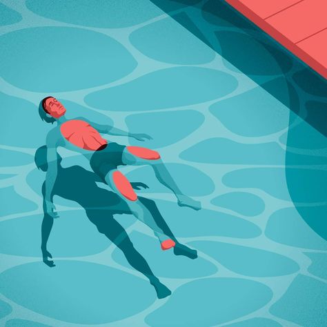 Guillaume Gennet on Instagram: “Mood of the day _ #digitalart #vectorart #illustration #flatdesign #pool #floating #sunlight #designarf #graphicgang #gfx.mob…�” Pool Illustration, Lemonade Illustration, Study Corner, Water Illustration, Illustration Techniques, Mood Of The Day, Graphic Design Blog, Summer Illustration, Record Art