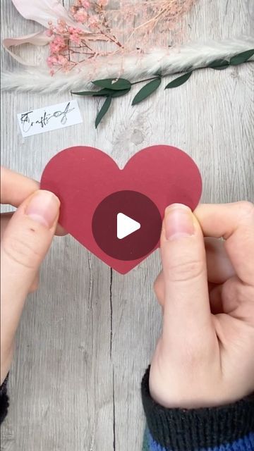 Folding Heart Card Paper Crafts, How To Fold A Heart Envelope, Folding Heart Card, How To Make Heart Envelopes, Heart Cards Diy, Envelope With Heart, Envelope Heart, Envelope Templates, Heart Envelope