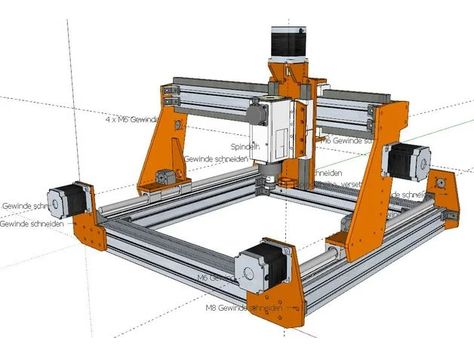 Cnc Router Plans, Cnc Machine Design, Cnc Table, Cnc Machine Projects, Cnc Router Projects, Diy Cnc Router, Router Projects, Cnc Milling Machine, Cnc Software