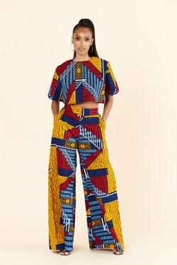 African Print Jumpsuit, Geometric Clothing, African Suit, African Dashiki, Print Jumpsuit, Kitenge, African Inspired, Boho Summer, Suit Fashion