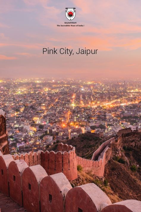 Pink and pretty, the City of Jaipur with its red sandstone buildings attracts architecture enthusiasts from far and wide. #Rajasthan #RajasthanTourism #JaipurDiaries #Jaipur #Pinkcity Pink City Jaipur Aesthetic, Jaipur Tourist Places, Rajasthan Clothes, Rajasthan Pictures, Indian Fort, 90s Rappers Aesthetic, Cover Highlights, Jaipur City, India Trip