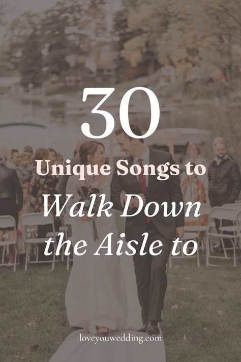 Wedding Songs For Ceremony, Songs For Walking Down The Aisle Wedding, Wedding Aisle Songs The Bride, Bride Processional Songs, Songs For The Bride To Walk Down To, Wedding Bride Walking Down The Aisle, Songs To Walk Down The Aisle To Entrance, Wedding Aisle Songs Walks, Bride Songs Entrance Walks