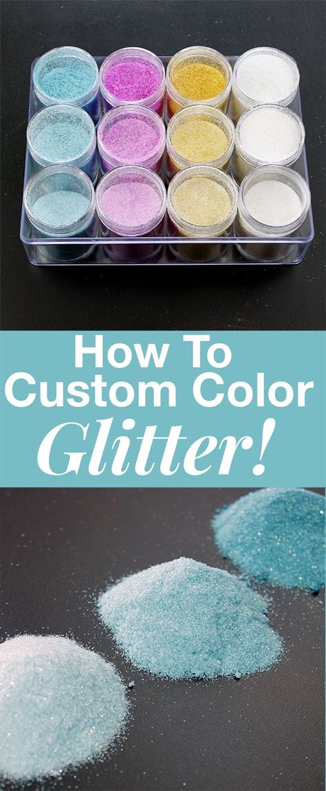 How To Custom Color Glitter! - The Graphics Fairy. Great idea for making glitter in any color, so that you can get a perfect match for your crafts or DIY Home Decor projects! Handmade is best! Diy Wainscoting, Diy Blanket Ladder, The Graphics Fairy, Wood Wall Art Diy, Cottage Market, Martha Stewart Crafts, How To Make Labels, Diy Headboards, Glitter Crafts