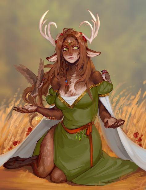 Satyr Art Female, Female Centaur, Roleplay Characters, Dungeons And Dragons Characters, Dnd Art, Dungeons And Dragons Homebrew, Game Inspiration, Fantasy Rpg, Female Character Design