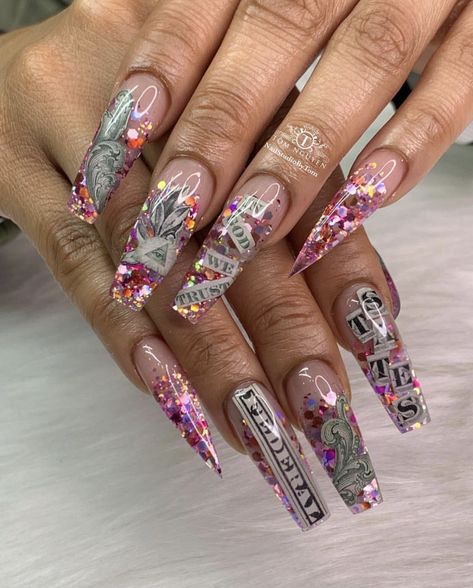 Follow EverythingBomb💕👑🙌🏾 for the dopest fashion inspo, nails, hairstyles, and food goals! Nails Grunge, Instagram Money, Solid Color Nails, Long Nail Designs, Grunge Nails, Cute Acrylic Nail Designs, Her Nails, Rose Gold Nails, Exotic Nails