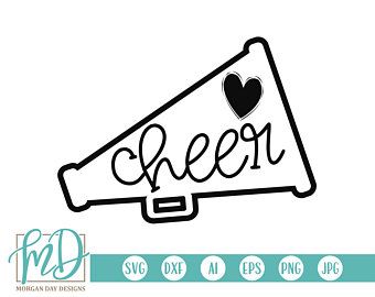 Cheer Megaphone Designs, Megaphone Designs, Cheerleading Megaphones, Megaphone Svg, Cheerleader Svg, Cheer Megaphone, Cheer Svg, Football Cheer, Cheer Coaches