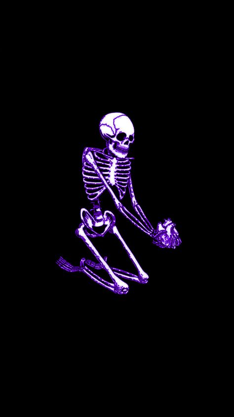 Purple Aesthetic, Grunge, Glow Skeleton Wallpaper Aesthetic Dark Purple, Black And Purple Pictures, Purple Aesthetic Skeleton, Dark Purple Grunge Aesthetic, Purple Skeleton Wallpaper, Purple Spooky Aesthetic, Purple Skeleton Aesthetic, Purple Grunge Aesthetic, Purple Halloween Aesthetic